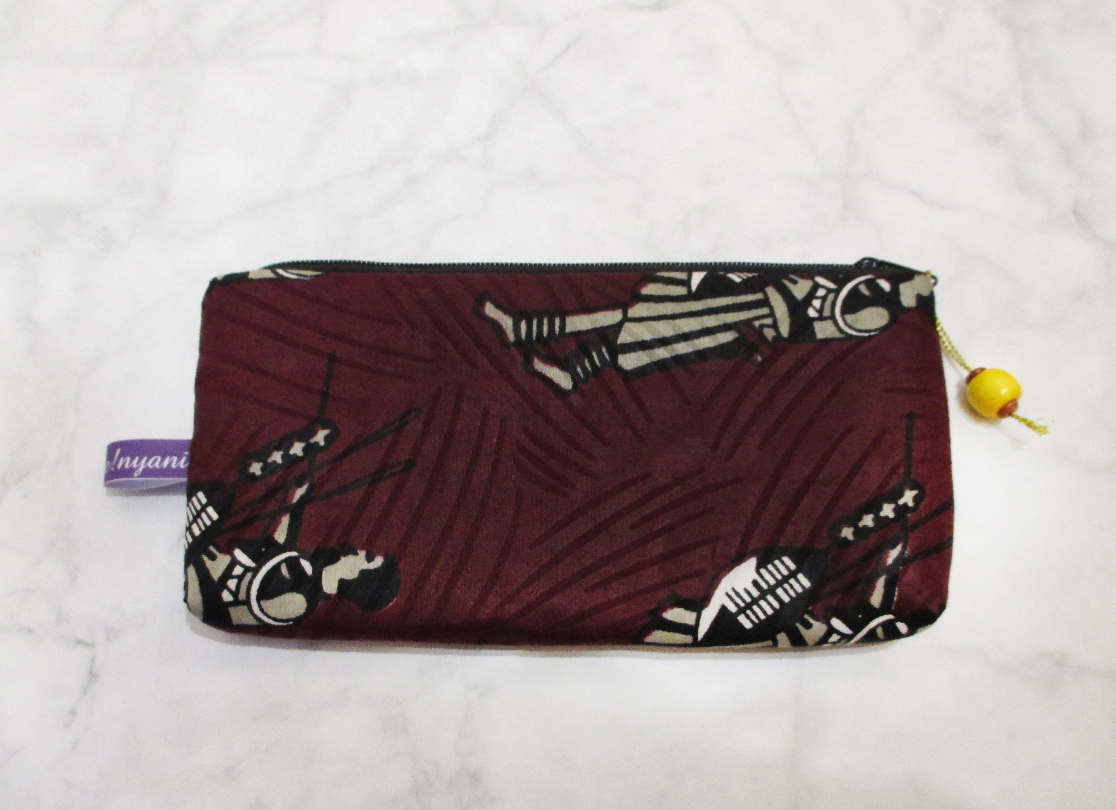 KOSMETIKTASCHE DUNKELBRAUN