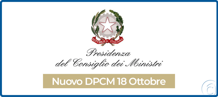 DPCM 24 ottobre