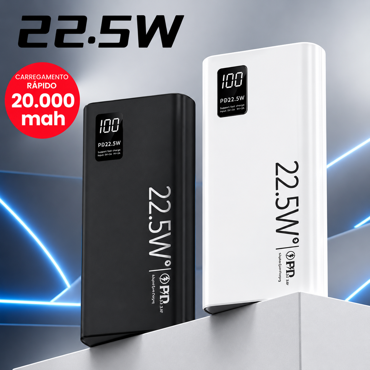 Power Bank Portátil 20000mAh