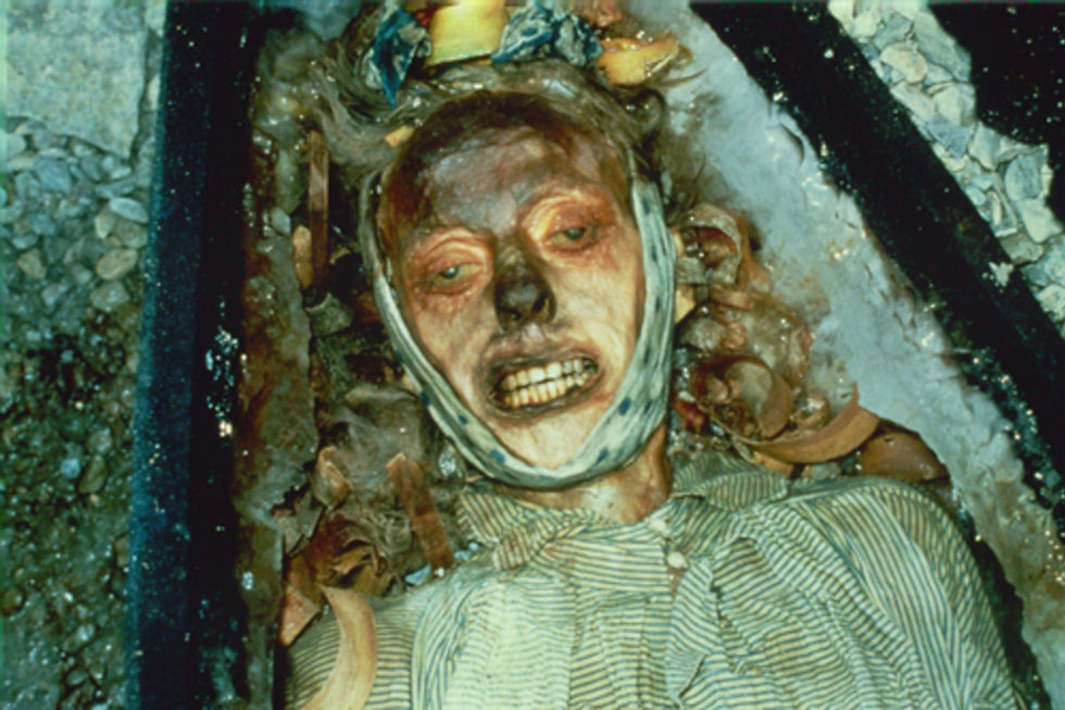 curiosity crime and cocktail time, real corpses, mummies, real mummies, preservation, embalming, natural embalming, john torrington