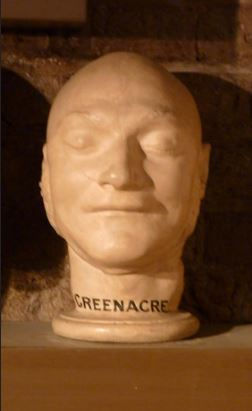 curiosity crime and cocktail time, death masks, James Greenacre