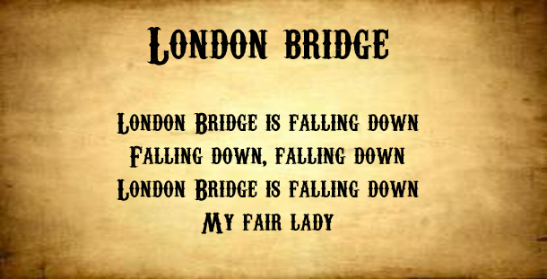 Curiosity crime and cocktail time, nursery rhymes, nursery rhyme origins, dark nursery rhymes, london bridge is falling down
