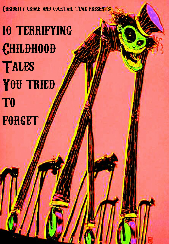 curiosity crime and cocktail time, true crime, scary books, scary childrens books, scary kids books