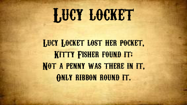 Curiosity crime and cocktail time, nursery rhymes, nursery rhyme origins, dark nursery rhymes, lucy locket