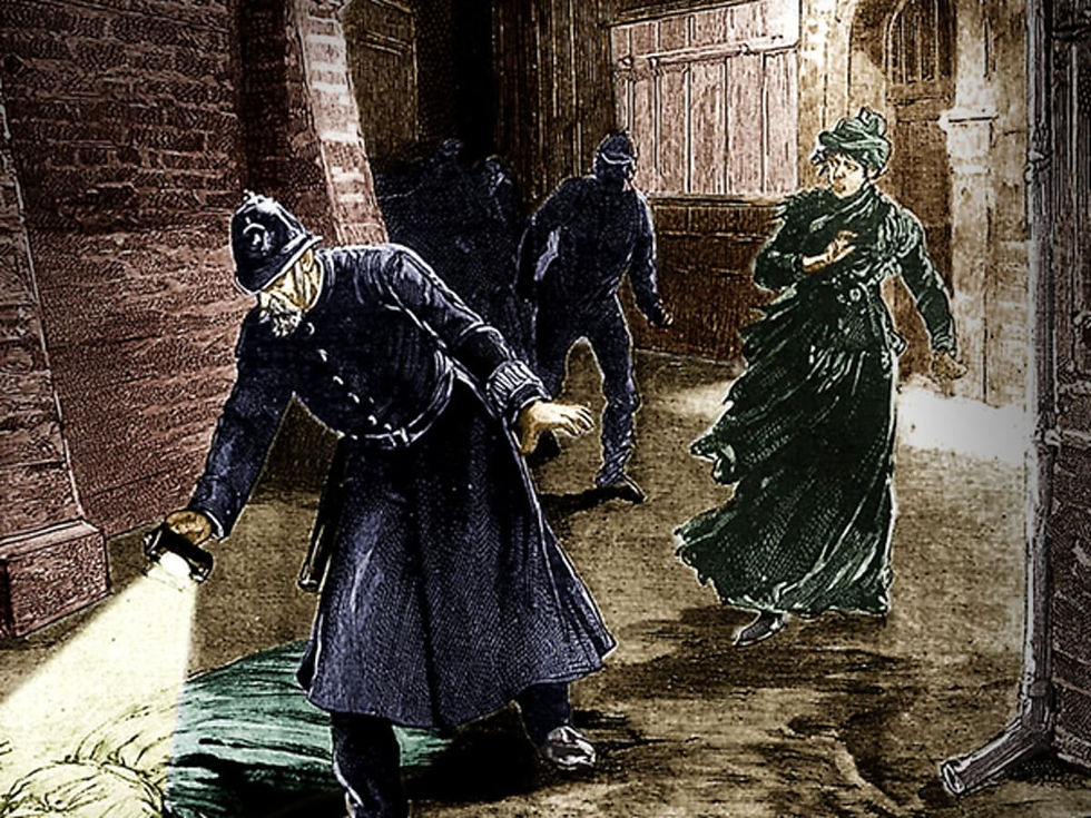 Unsolved murders, curiosity crime and cocktail time, jack the ripper