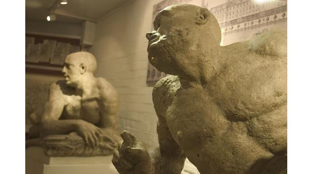 Curiosity crime and cocktail time, Bedlam, Melancholy and the raving madness, bedlam sculptures