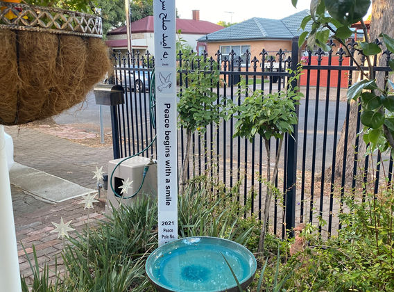 Peace Pole South Australia made by Peace Poles Oceania 