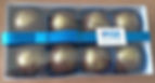 caixa com 8 trufas