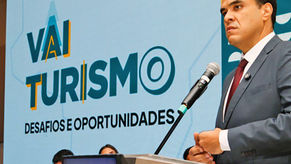 MINISTRO DO TURISMO GUSTAVO FELICIANO, ESTEVE EM NATAL E PARTICIPOU DO FÓRUM VAI TURISMO