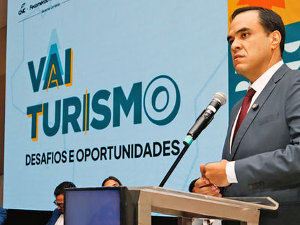 MINISTRO DO TURISMO GUSTAVO FELICIANO, ESTEVE EM NATAL E PARTICIPOU DO FÓRUM VAI TURISMO