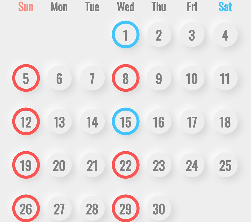 4月の休診日
