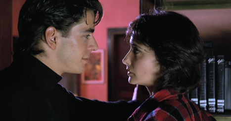 Eduardo Noriega y Ana Torrent en Tesis (Alejandro Amenabar, 1996). Fuente IMDb