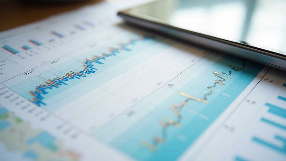 Close-up view of a retirement portfolio chart with diversified assets
