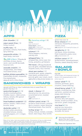 Food | WATERCLUB