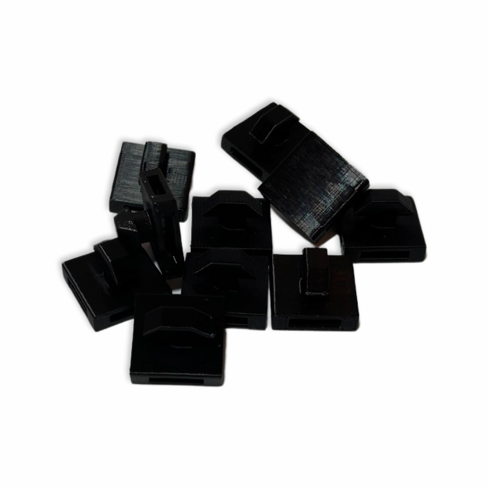 Miniaturbild: Kabelmanagementblock für 40x40 Profil 10 Stk