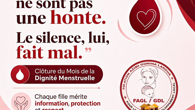🩸 Clôture du Mois de la Dignité Menstruelle