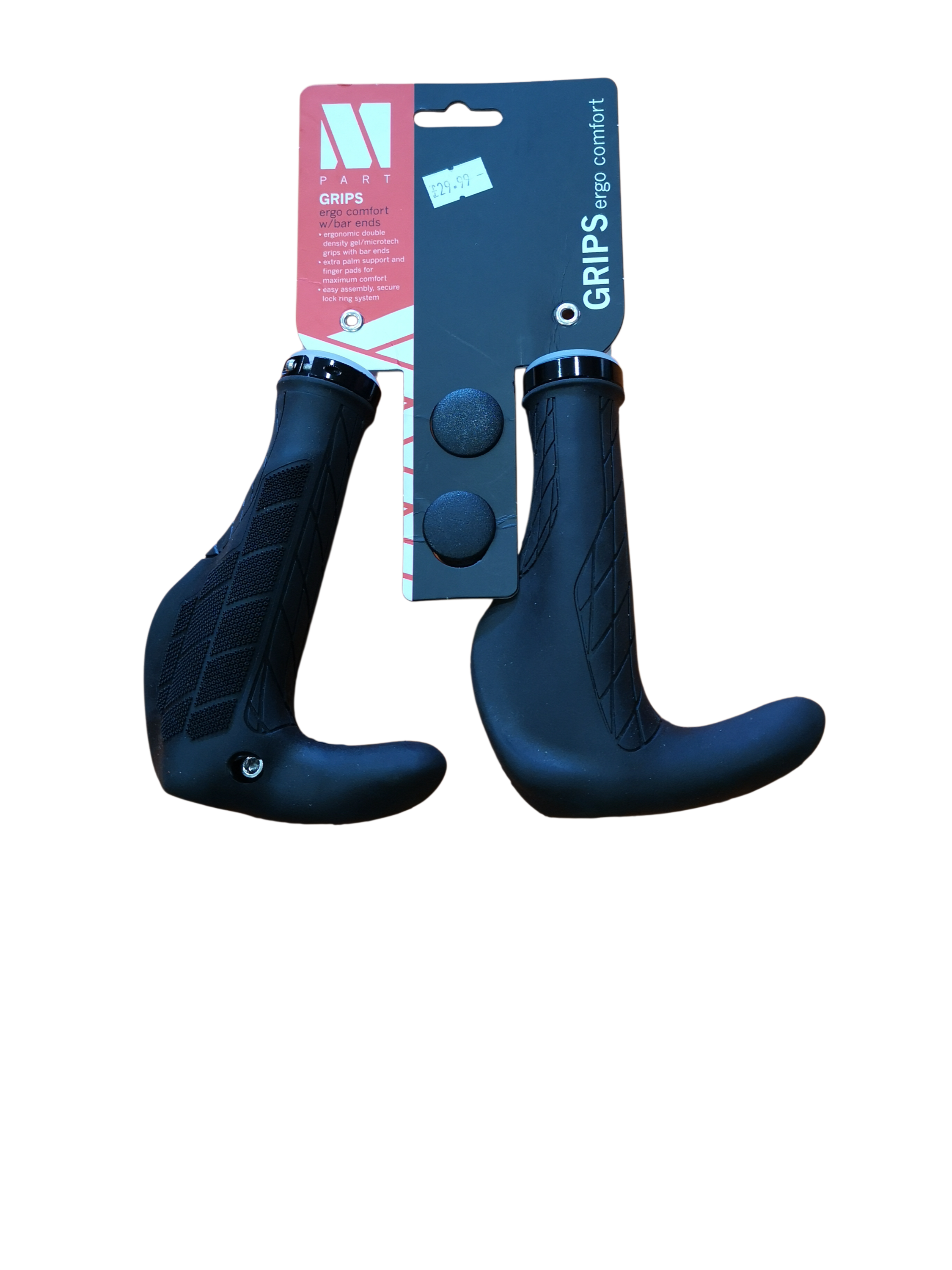 M-PART Grips Ergo Comfort (Black)