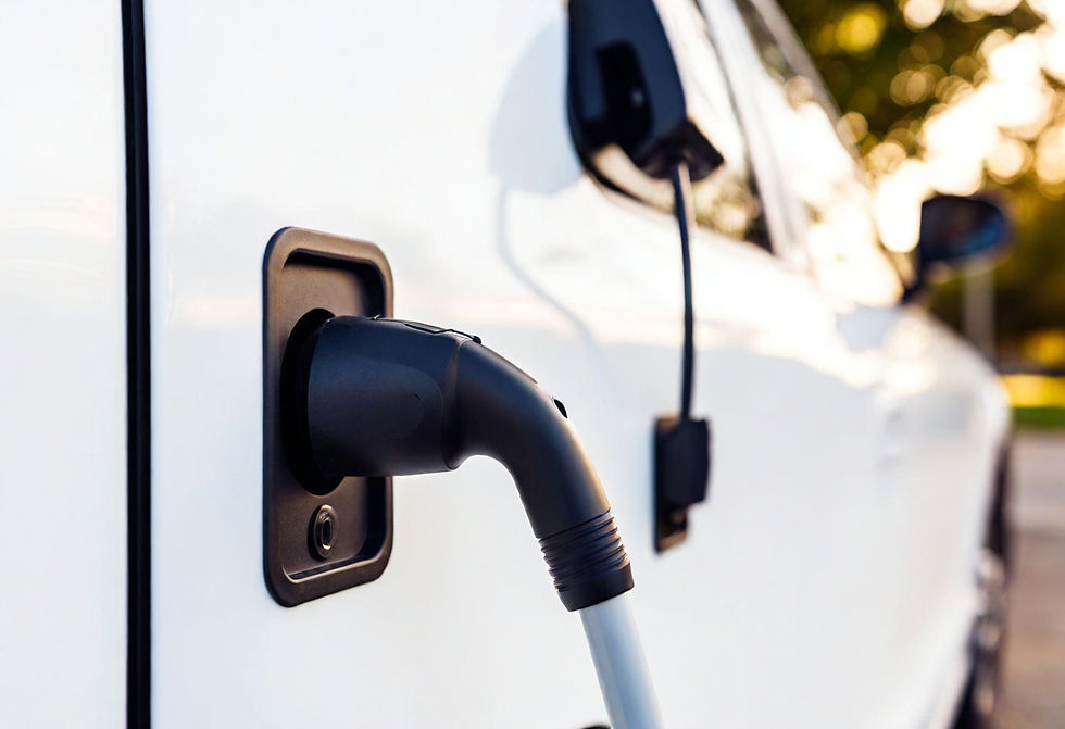 car connected from Ev charger services in pa