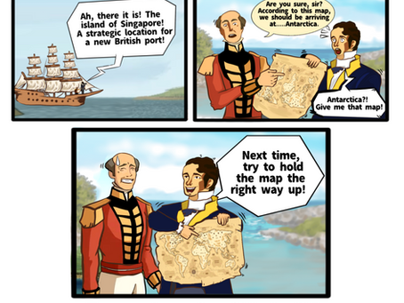 Sec 1 History : Raffles arrives!