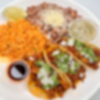 ★ Al Pastor Taco Plate (3 tacos)