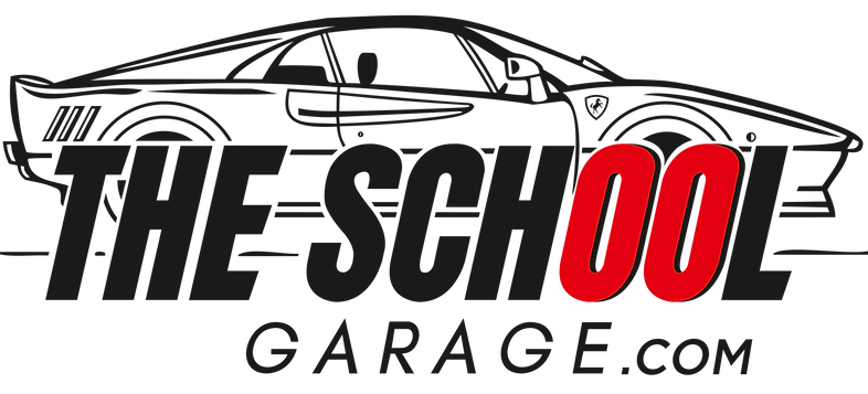 logo the school garage