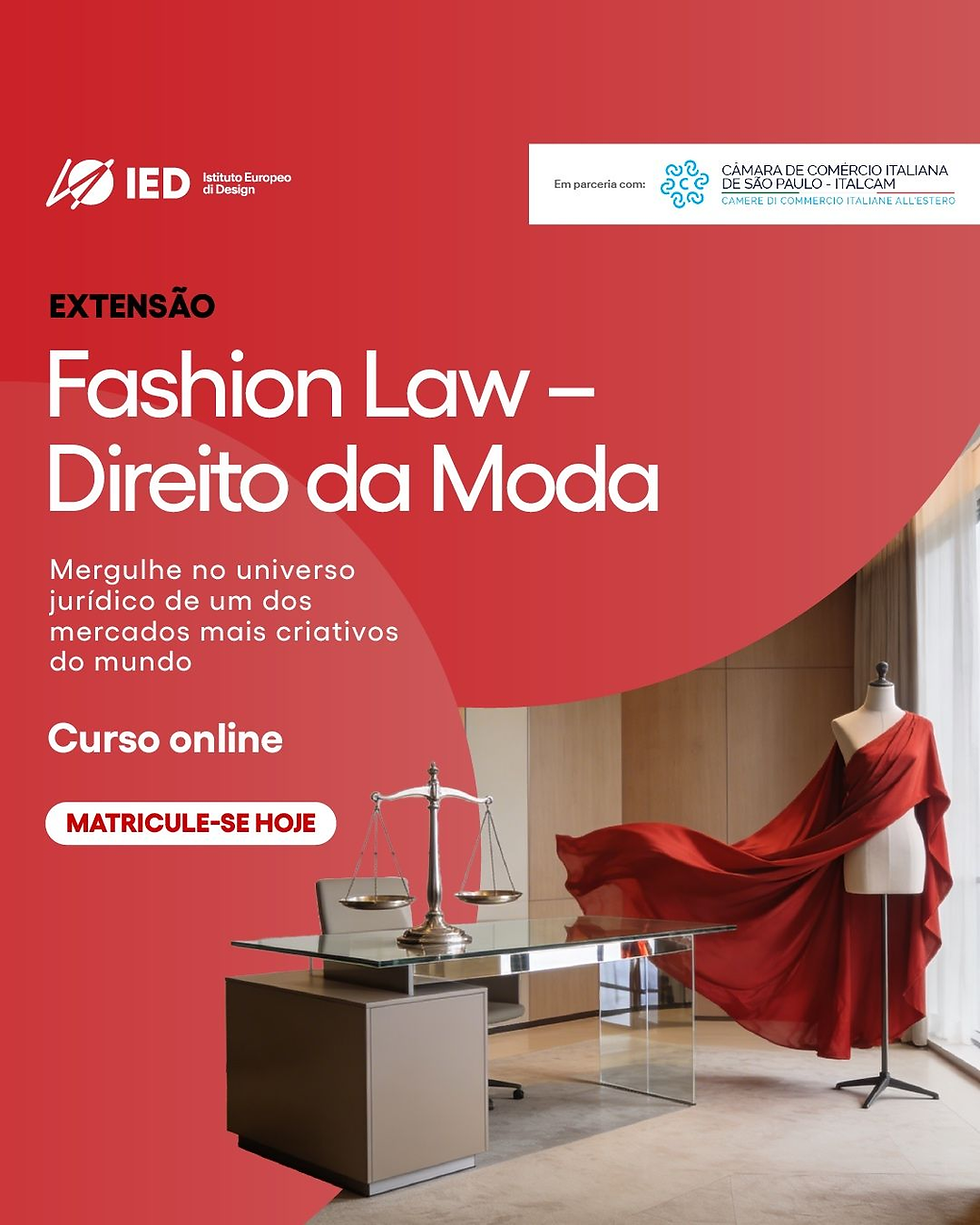 curso de fashion law direito da moda
