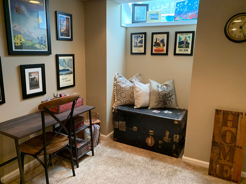 Reclaimed Basement Space