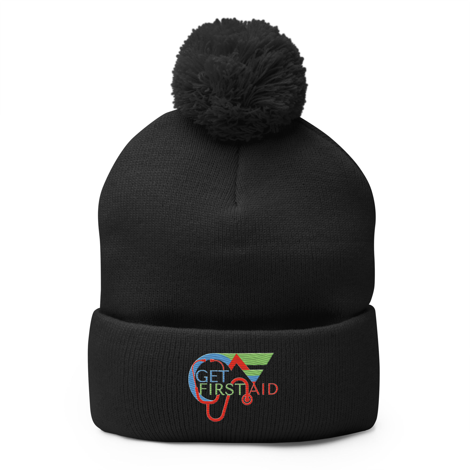 GFA Pom-Pom Beanie