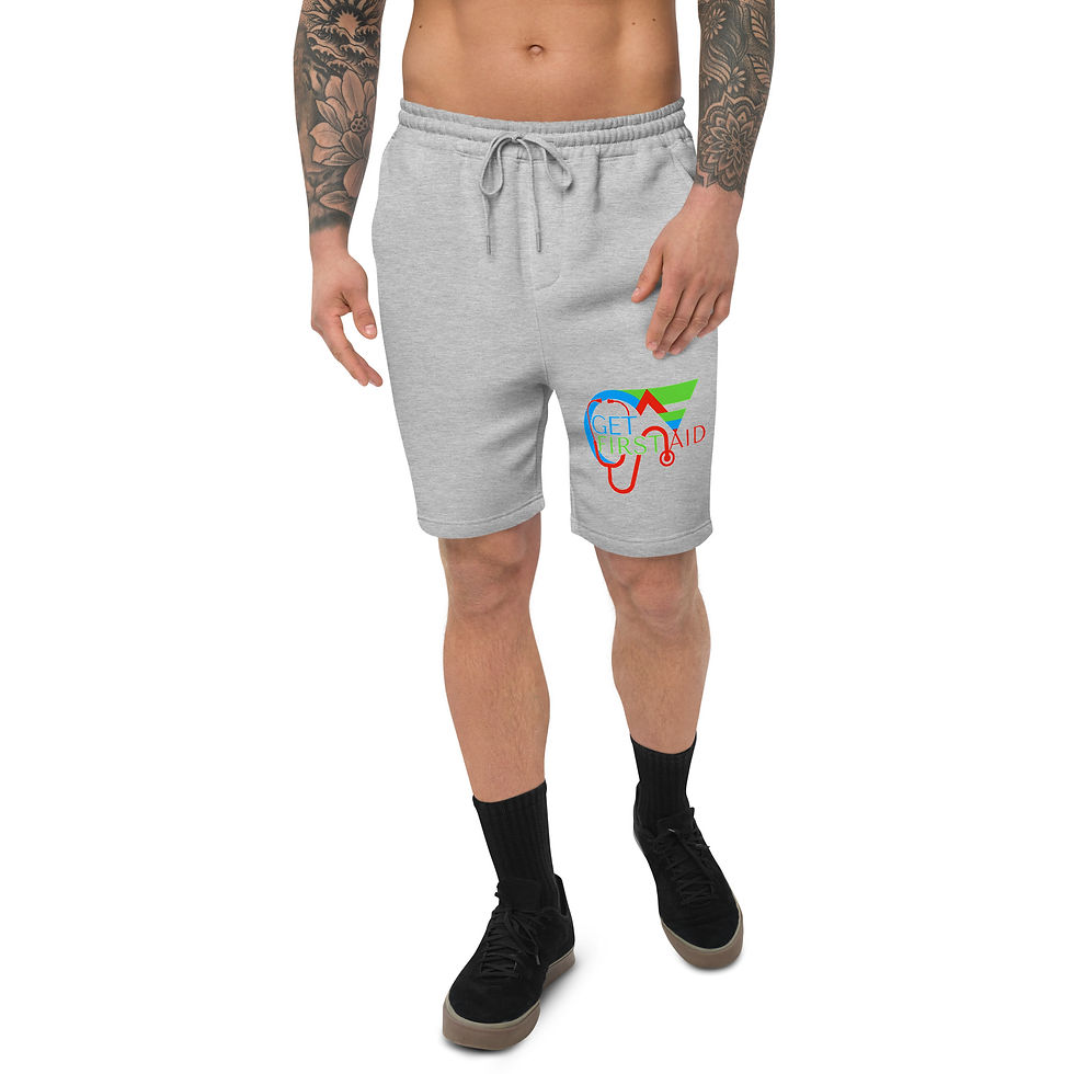 GFA Men's fleece shorts