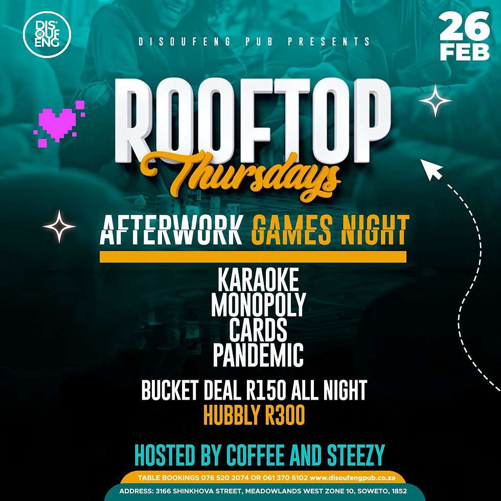 ROOFTOP THURSDAYS