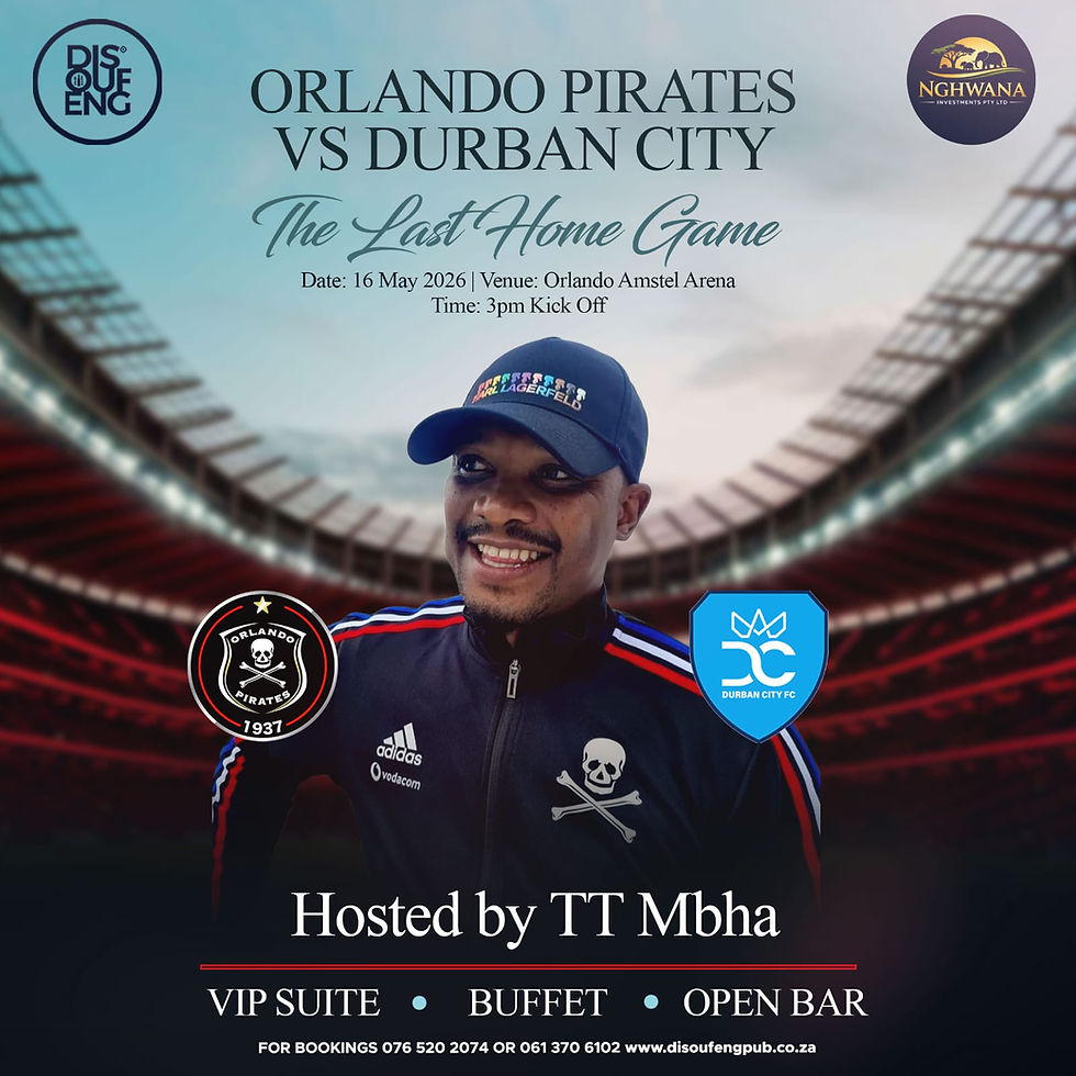 ORLANDO PIRATES VS DURBAN CITY