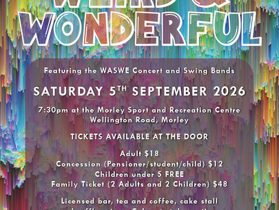 WASWE Presents: Weird and Wonderful