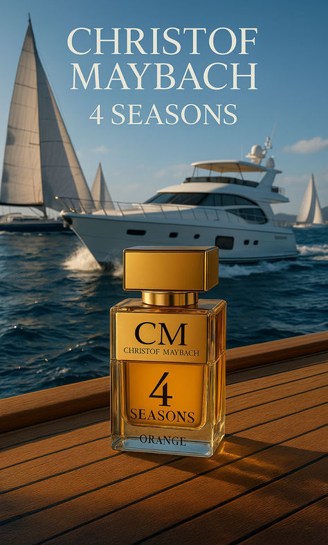 Christof Maybach präsentiert sein erstes Parfum: „4 Seasons Orange“