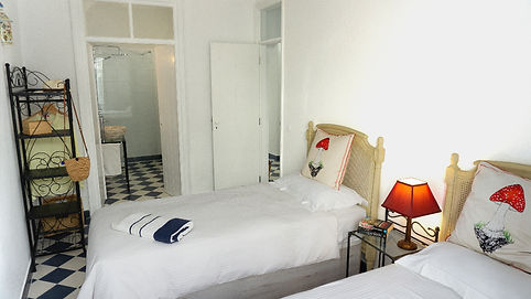 twin bedroom and ensuite