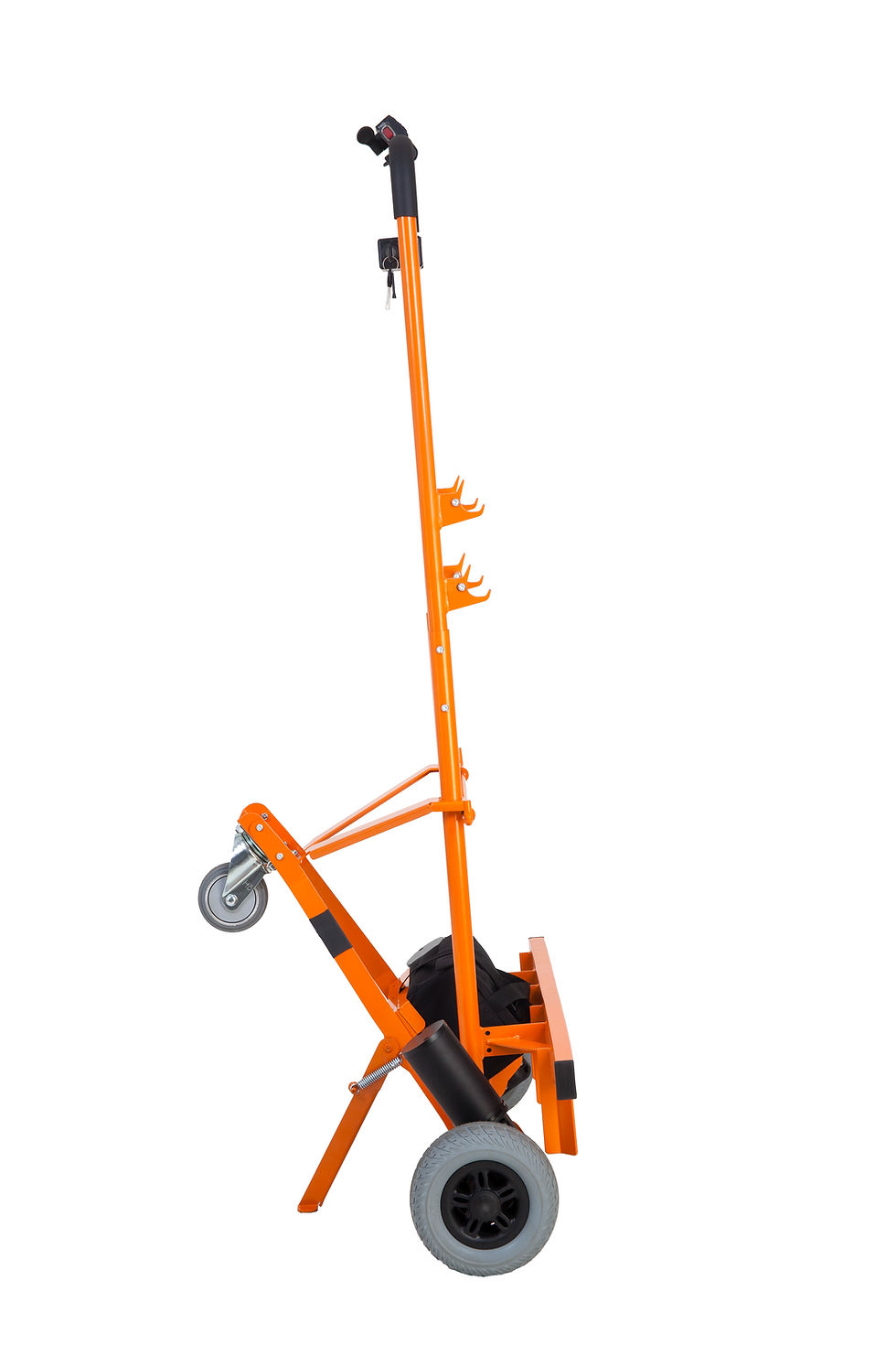 Thumbnail: wheelie safe trolley folded up