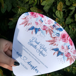 Leque Simples para Casamento