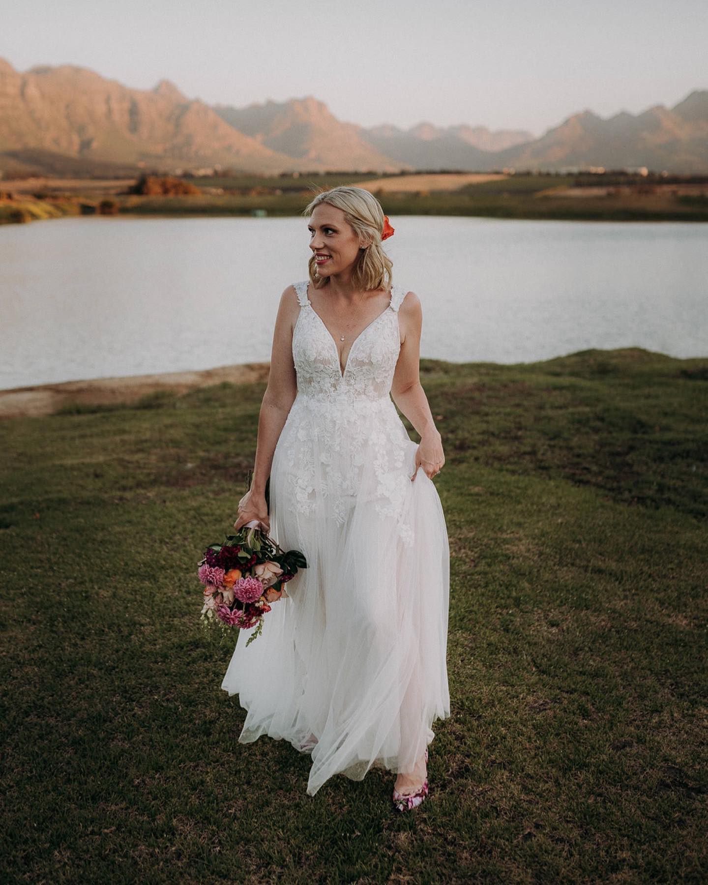 Wedding setting at Asara Wine Estate
