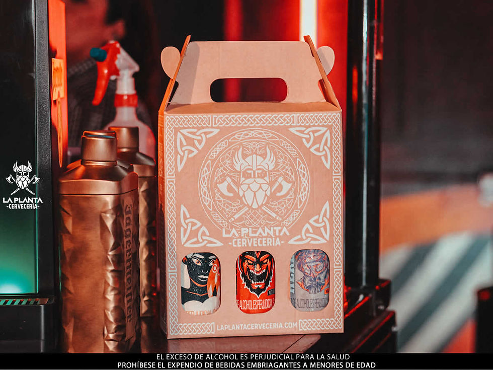 Pack Cerveza Artesanal. laplnatacerveceria.com