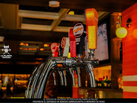 Amor a primera pola: ven y conoce una gran variedad de cervezas artesanales en La Planta Urban Pub. www.laplantacerveceria.com