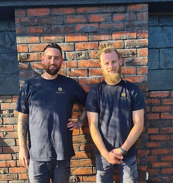 Artscapes Landscaping directors Billey Page-Smith and Patrick Oxley in Dunedin, NZ