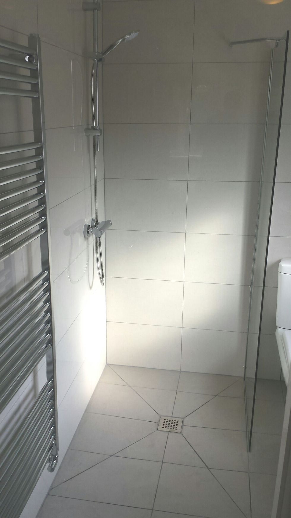 En-suite wet room