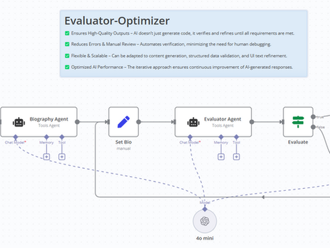 Agentic AI Framework: Evaluator-Optimizer
