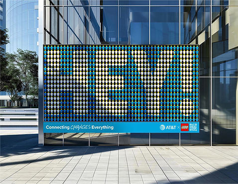 LEGO Interactive Mural