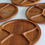 Thumbnail: Vintage teak tapas plates
