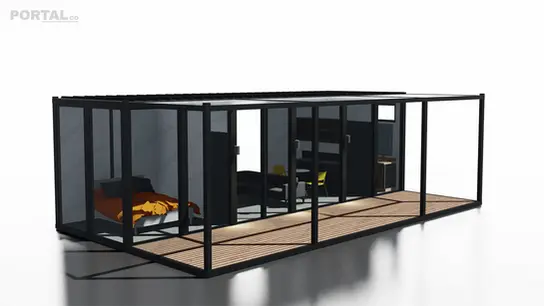 სააგარაკე კოტეჯი ტერასით