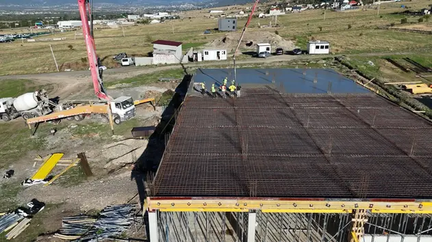 ინდუსტრიული მშენებლობა, ფილის დასხმა 4