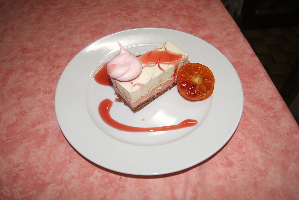 GÂTEAU MANDARINE MOUSSE DE LAIT
