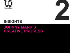 Johnny Marr's Creative Process