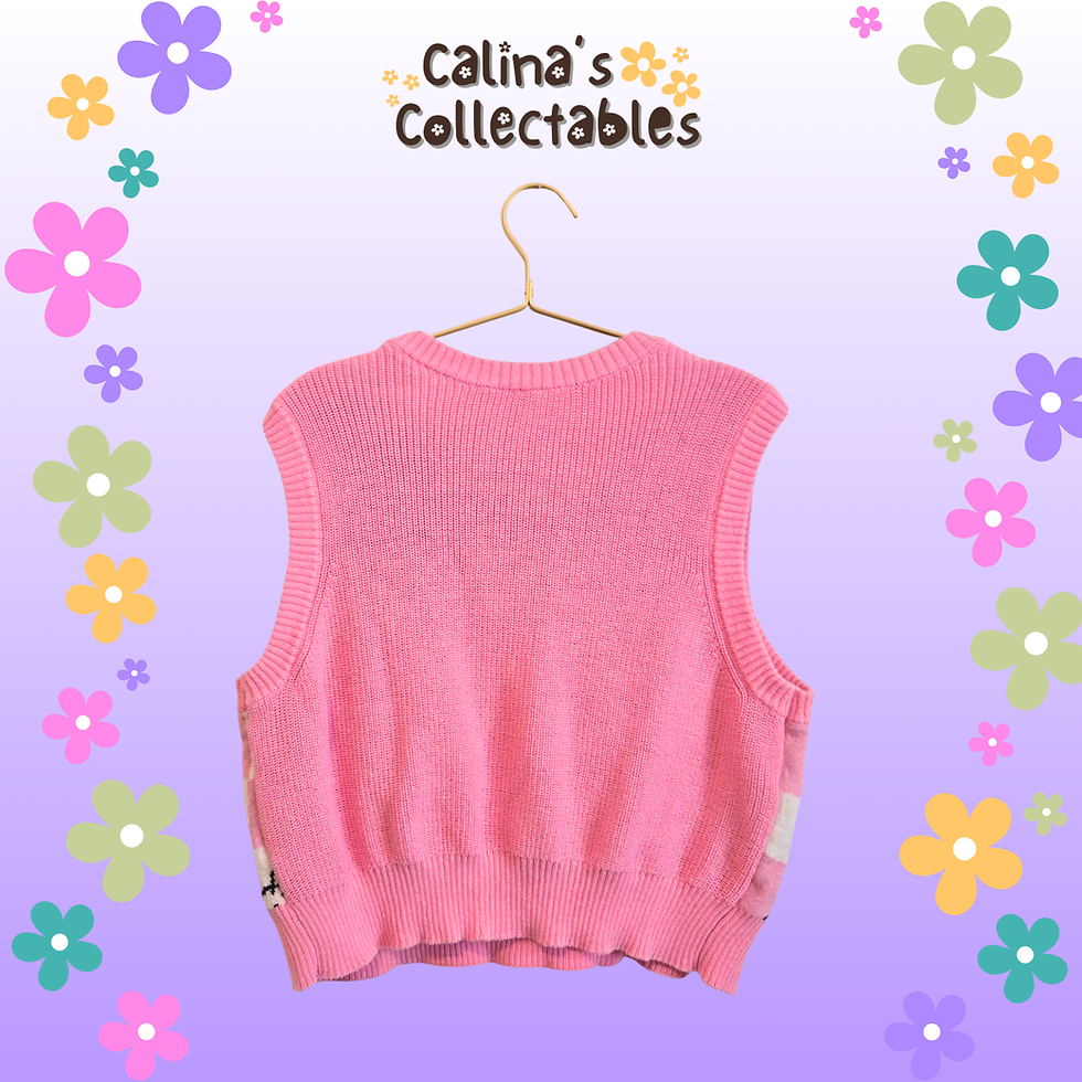 Thumbnail: Hello Kitty Pink Checkerboard Vest