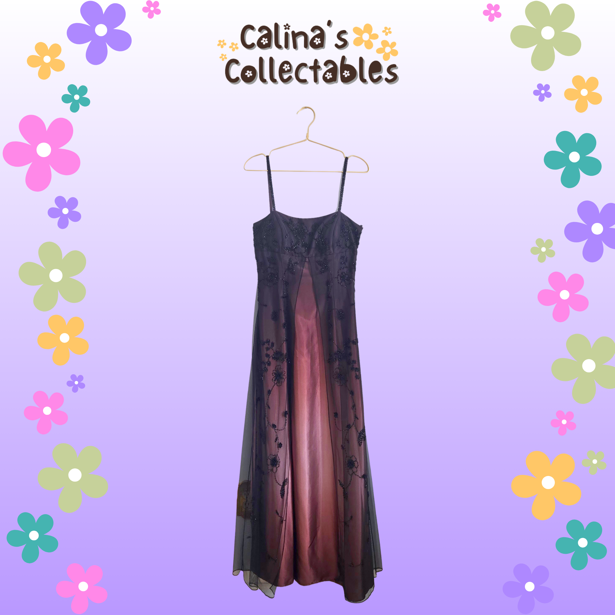 Whimsygoth Beaded Gown